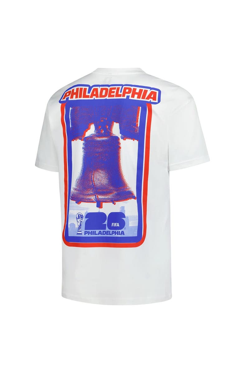 Outerstuff Men's Outerstuff White 2026 FIFA World Cup Philadelphia Host City Local Oversized T-Shirt, Alternate, color, White