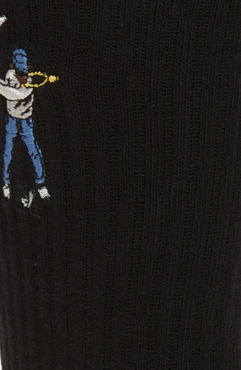 Eastside Golf Embroidered Logo Calf Socks, Alternate, color,