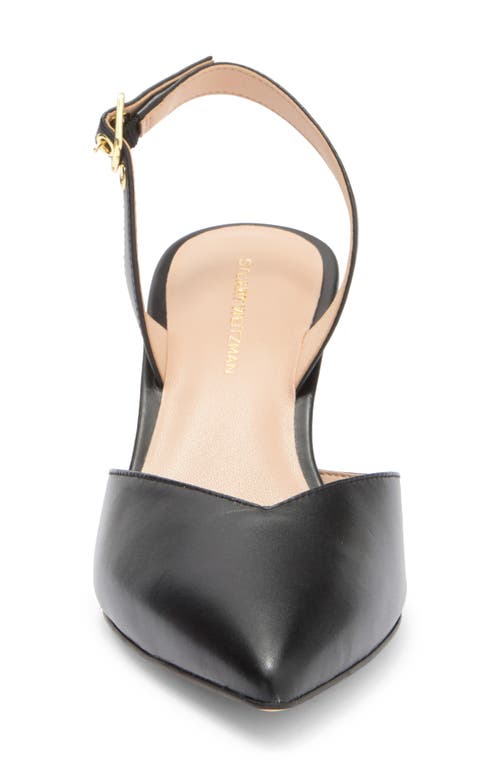 Stuart Weitzman Ryder Slingback Leather Pump