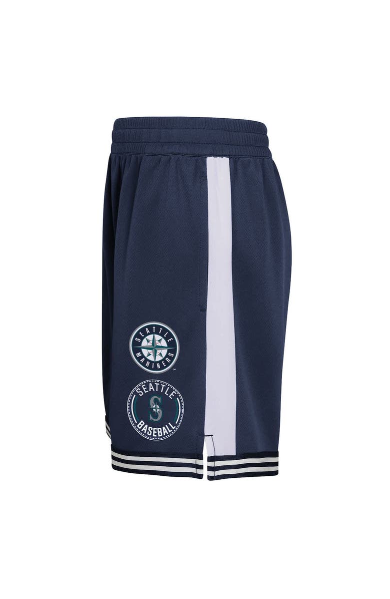 Outerstuff Youth  Navy Seattle Mariners Infielder Shorts, Alternate, color, Navy