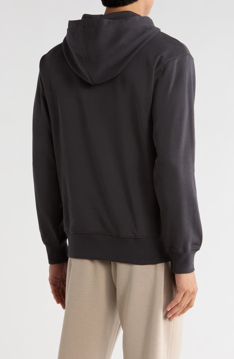 Abound Terry Hoodie, Alternate, color, Black Faded