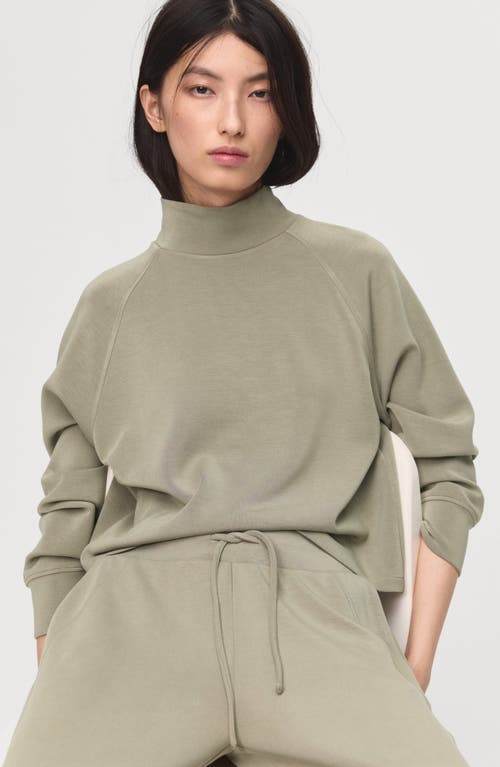 Mango Drawstring Jogger Trousers Khaki In Gray