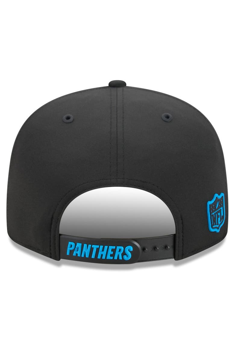 Men's New Era Black Carolina Panthers 2026 Sideline 9FIFTY Snapback Hat, Alternate, color, Black