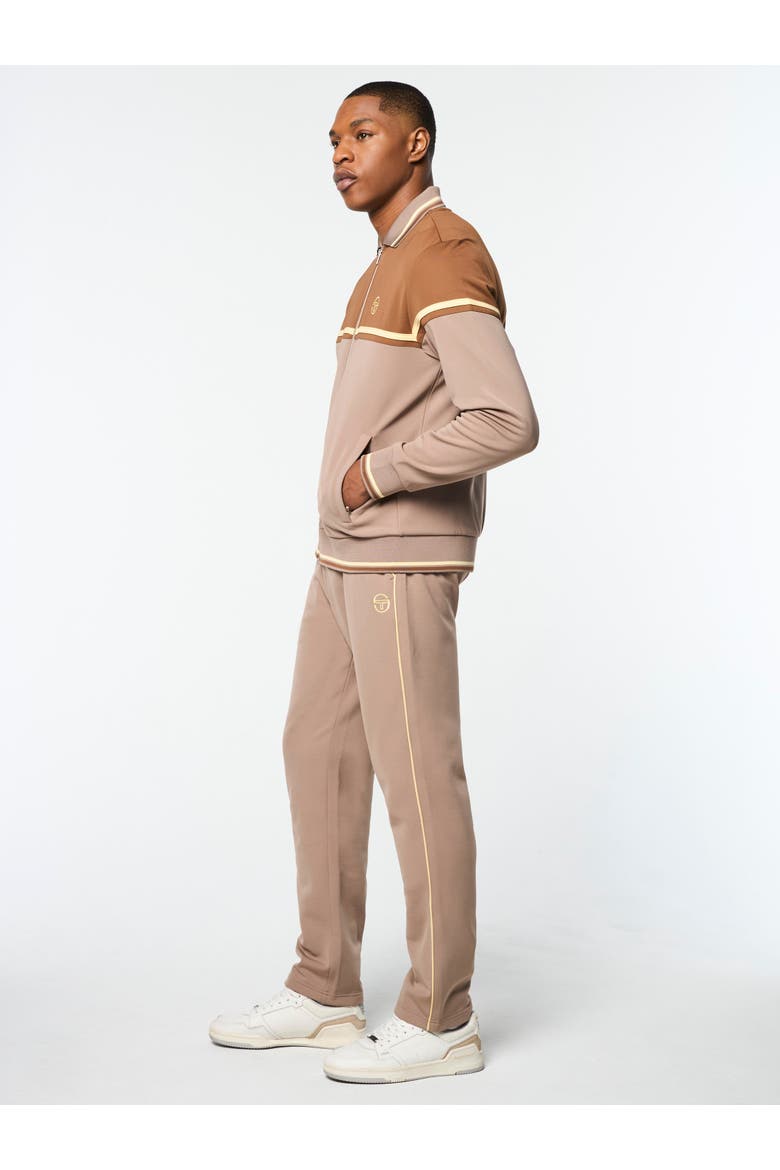 Olmi Track Jacket, Alternate, color, TAUPE GREY