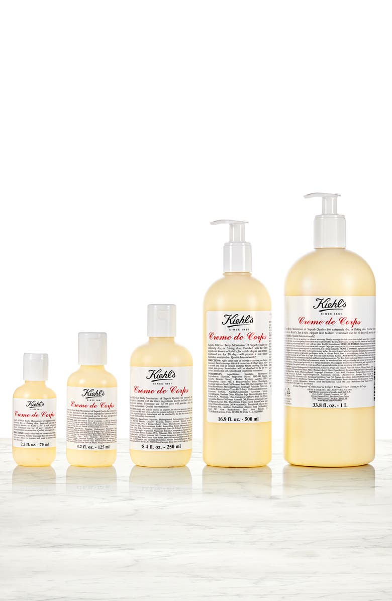 Kiehl's Since 1851 Creme de Corps Body Moisturizer, Alternate, color, Bottle