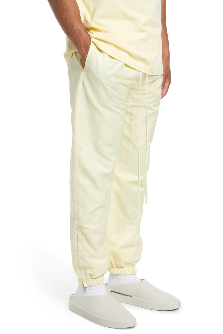 Nylon Track Pants, Alternate, color, CANARY