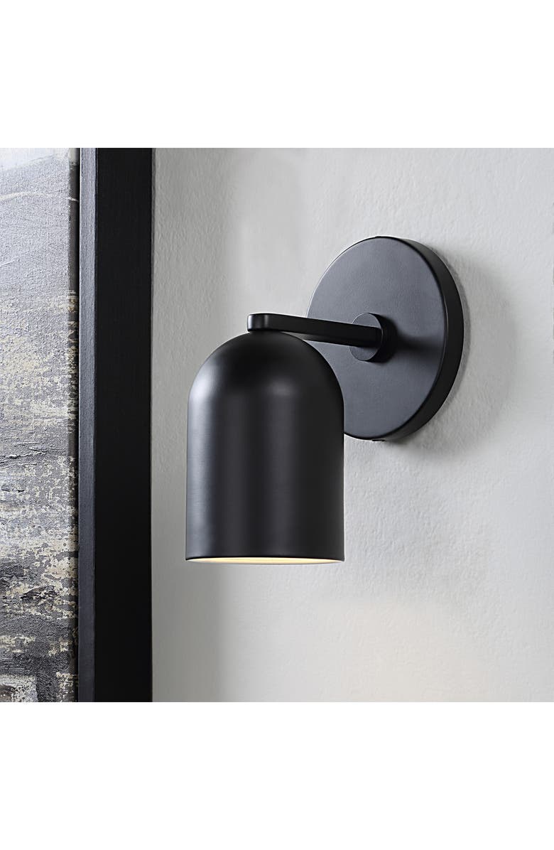 Renwil Valonia Metal Wall Sconce, Alternate, color, Black