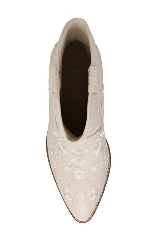 Mia Calico Western Boot In Ivory