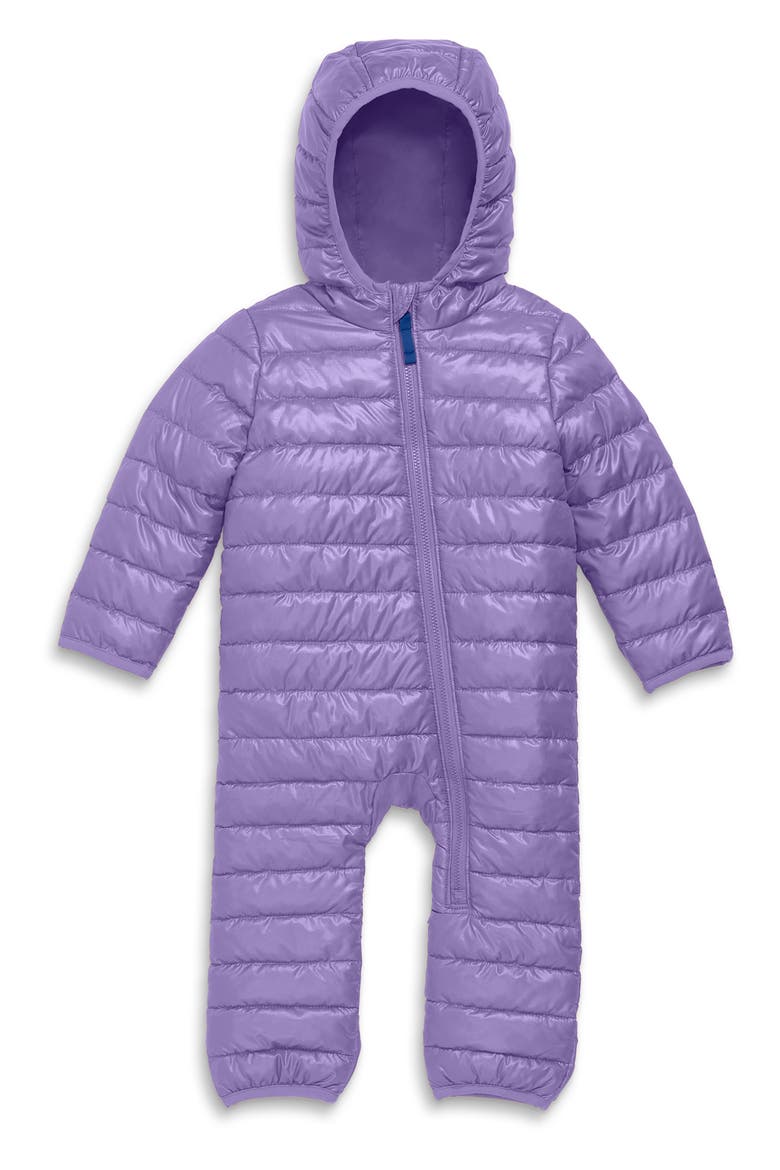 Lightweight Water Repellent Puffer Snowsuit, Main, color, IRIS