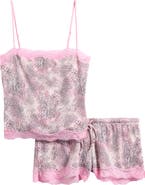 SKIMS Lace Trim Pajamas