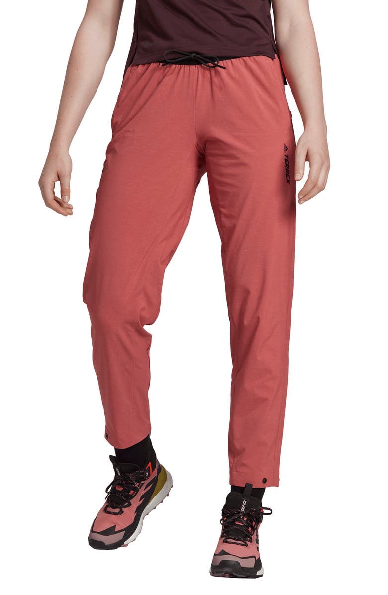 adidas Terrex Liteflex Water Repellent Hiking Pants, Main, color, 