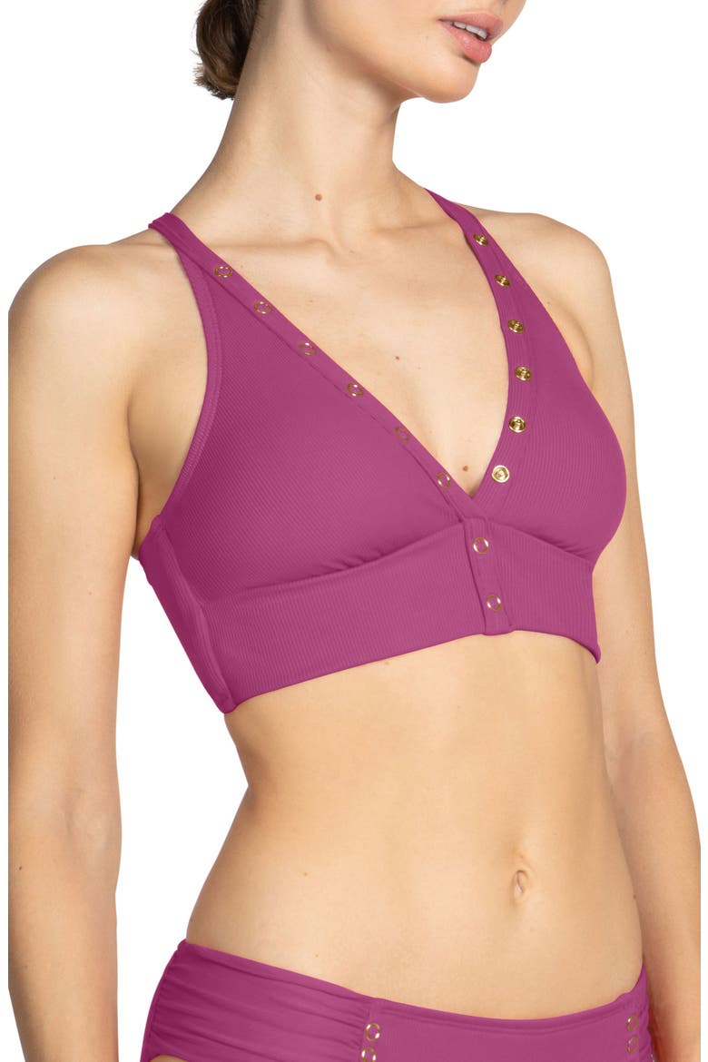 Amy D-Cup Bikini Top, Alternate, color, LOTUS