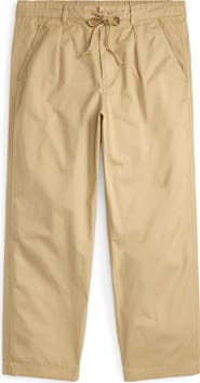 Polo Ralph Lauren Prepster Pleated Cotton Twill Easy Drawstring Pants