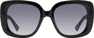 Kurt Geiger London 53mm Gradient Butterfly Sunglasses