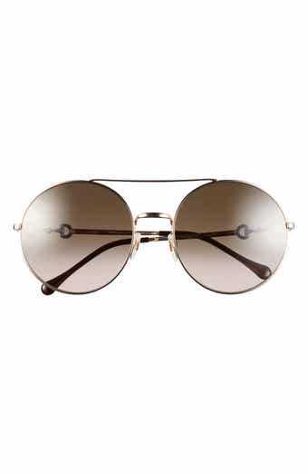 59mm Aviator Sunglasses