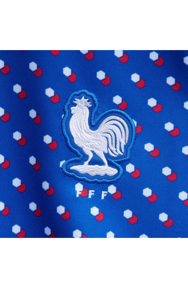 Nike Men's Nike Blue France Women's National Team 2021/22 Pre-Match Top, Alternate, color, Blue