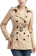 Kimi & Kai Women's Noa Short Trench Coat