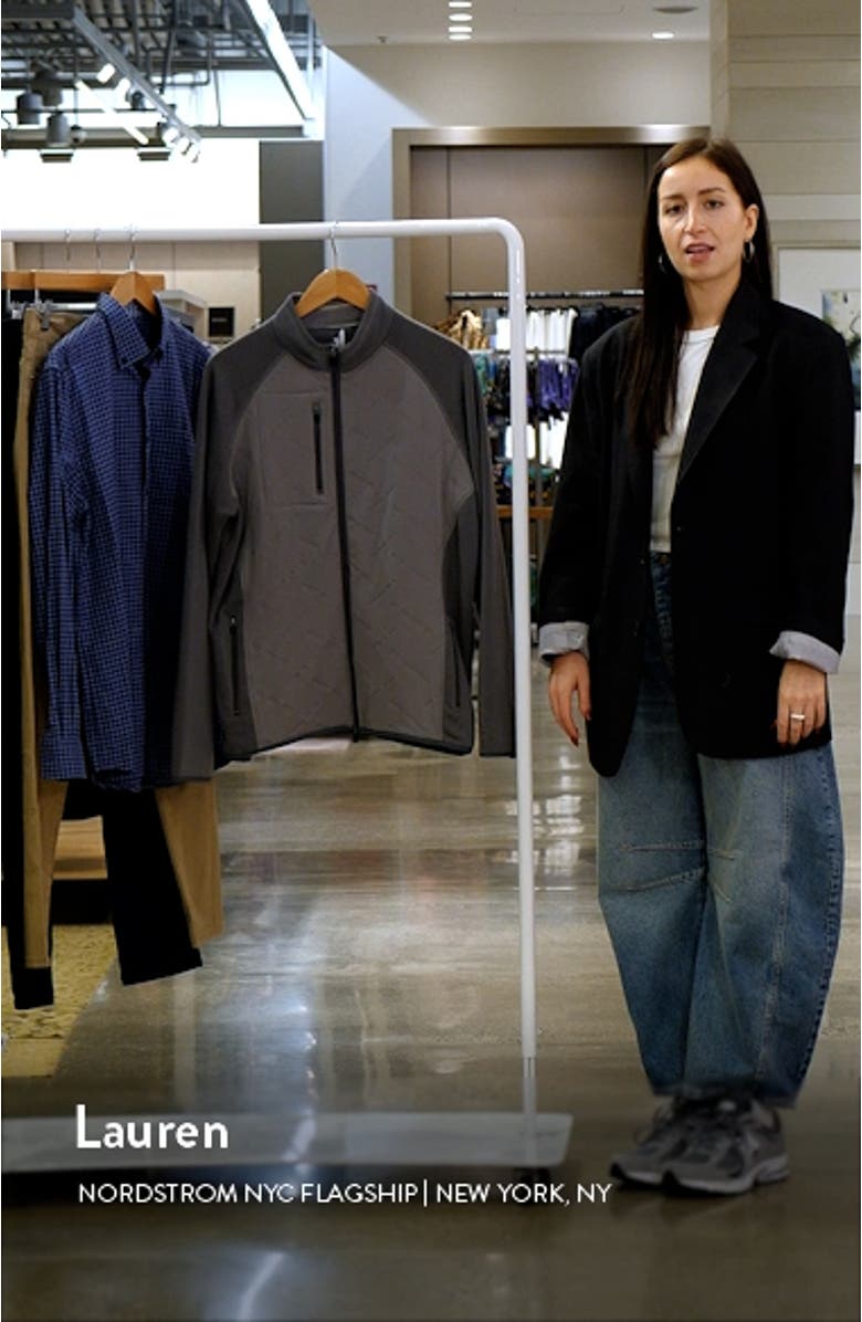 Mario Mix Media Water Repellent Zip-Up Jacket, sales video thumbnail