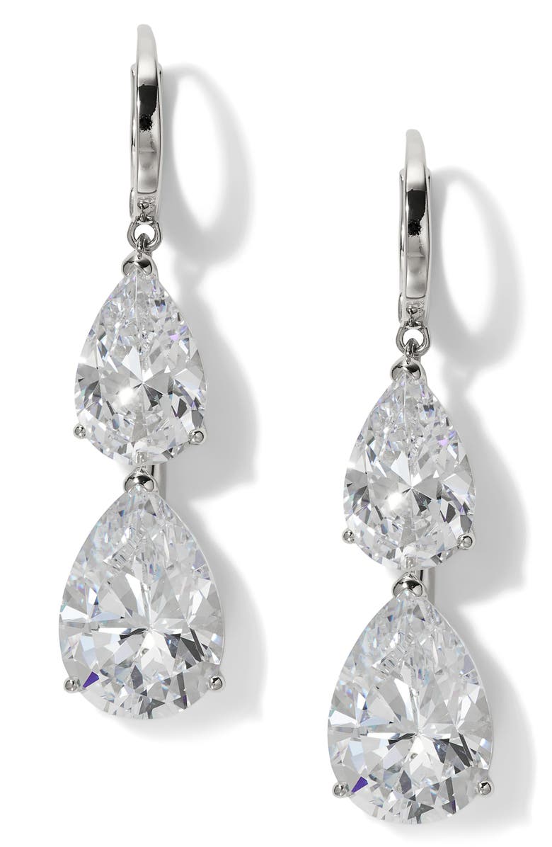 Nadri Farrah Cubic Zirconia Drop Earrings, Main, color,