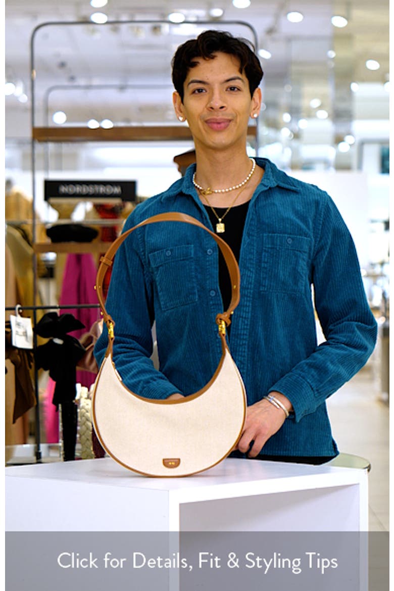 Carly Canvas Saddle Shoulder Bag video