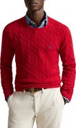 Polo Ralph Lauren Wool & Cashmere Cable Knit Sweater