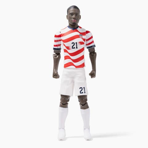 Sockers 2026 USMNT Tim Weah Home Jersey 8" Soccer Action Figure
