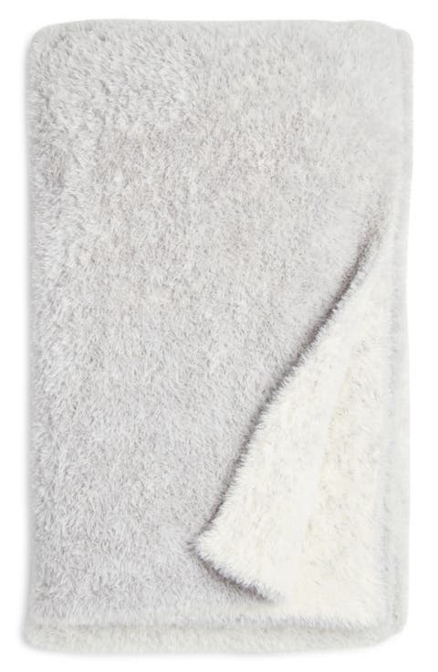 Reversible Eyelash Throw Blanket