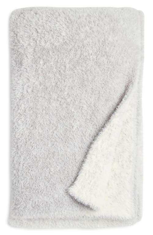 Nordstrom Reversible Eyelash Throw Blanket In Gray