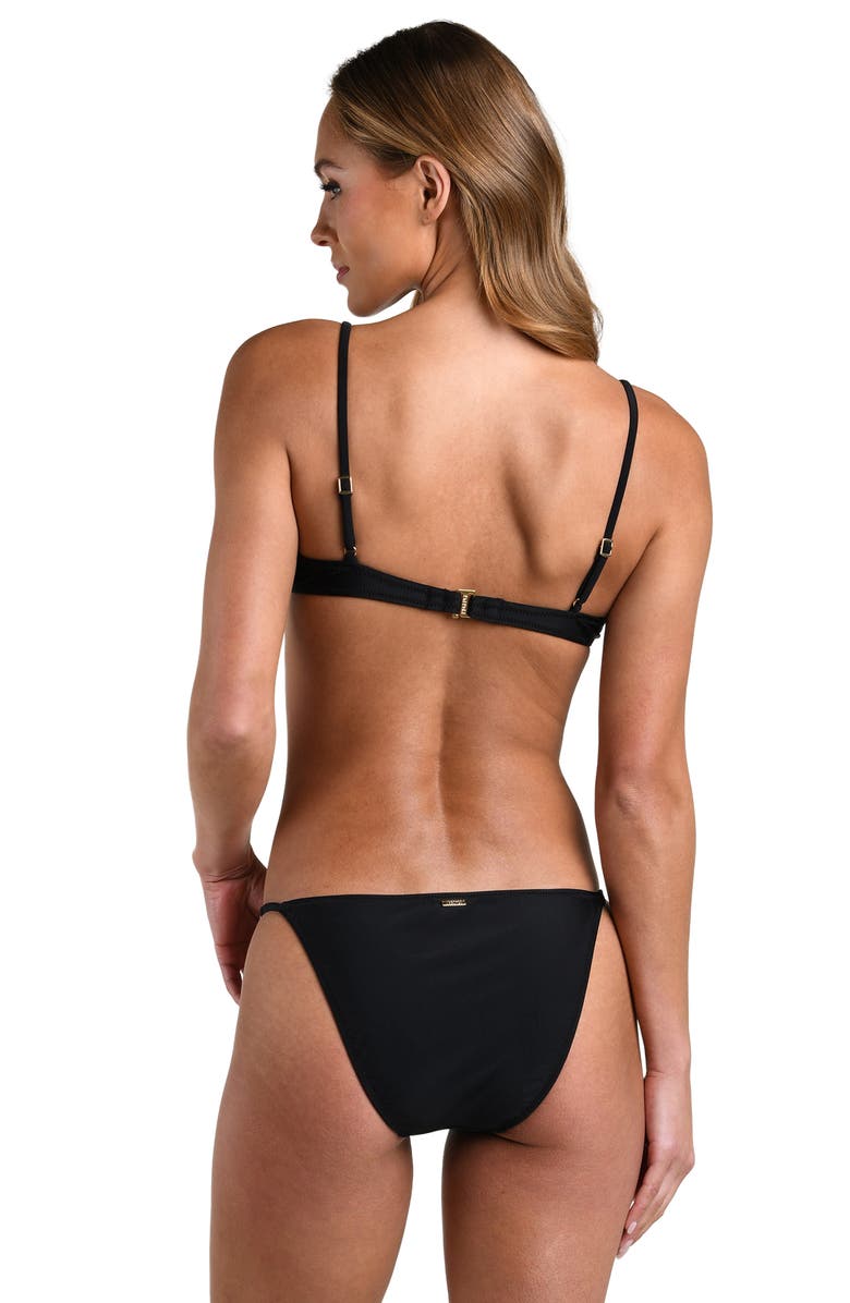 L'AGENCE Tenali Underwire Bikini Top, Alternate, color, Black