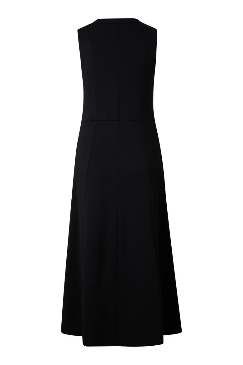 Rebecca Jersey Dress, Alternate, color, Black