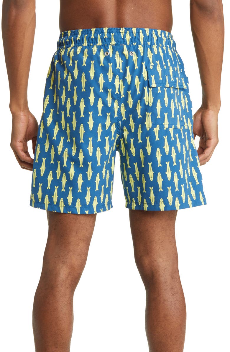 Tom & Teddy Sardines Swim Trunks, Alternate, color, 