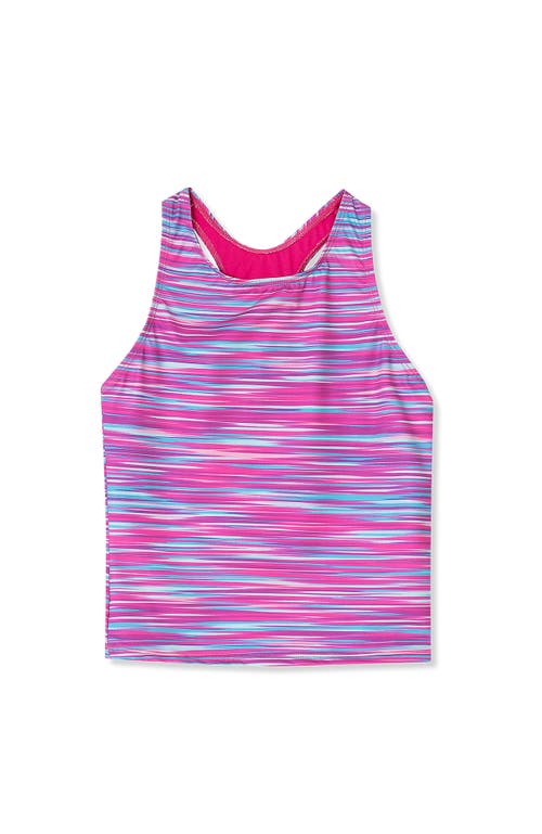 LANDS' END LANDS' END GIRLS TANKINI SWIMSUIT TOP