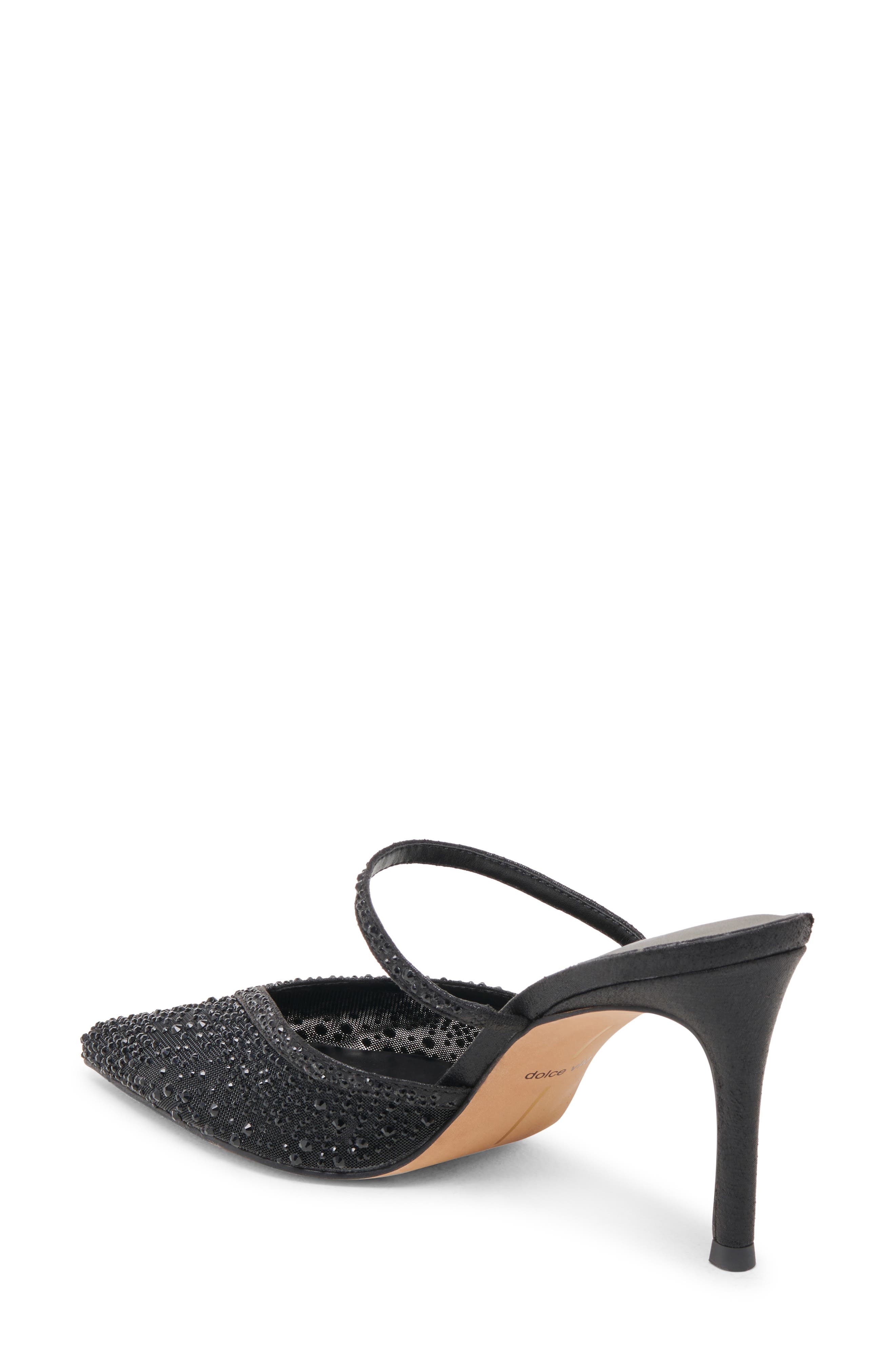 Dolce Vita Kanika Crystal Pointed Toe Mule, Alternate, color, 