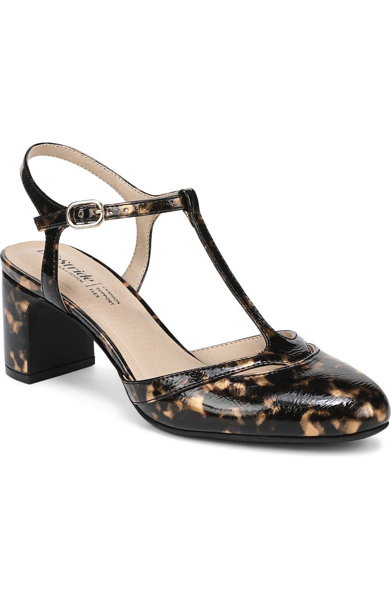 LifeStride Toni Ankle Strap Pump, Main, color, Black Multi