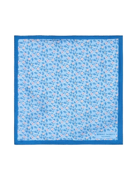 York Flower Multi Pocket Square
