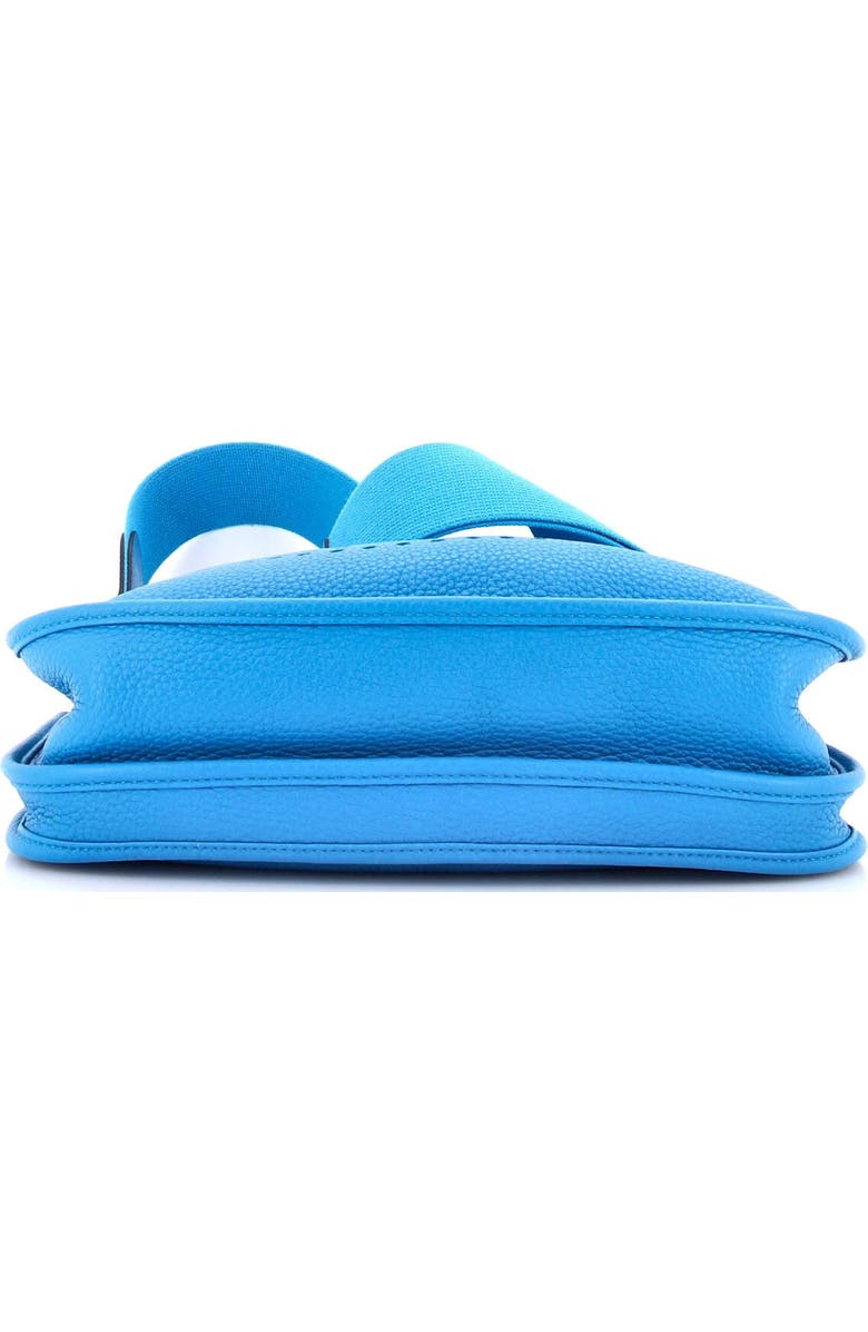 Pre-Owned Hermes Evelyne Bag Gen III Clemence PM, Alternate, color, Bleu Zanzibar