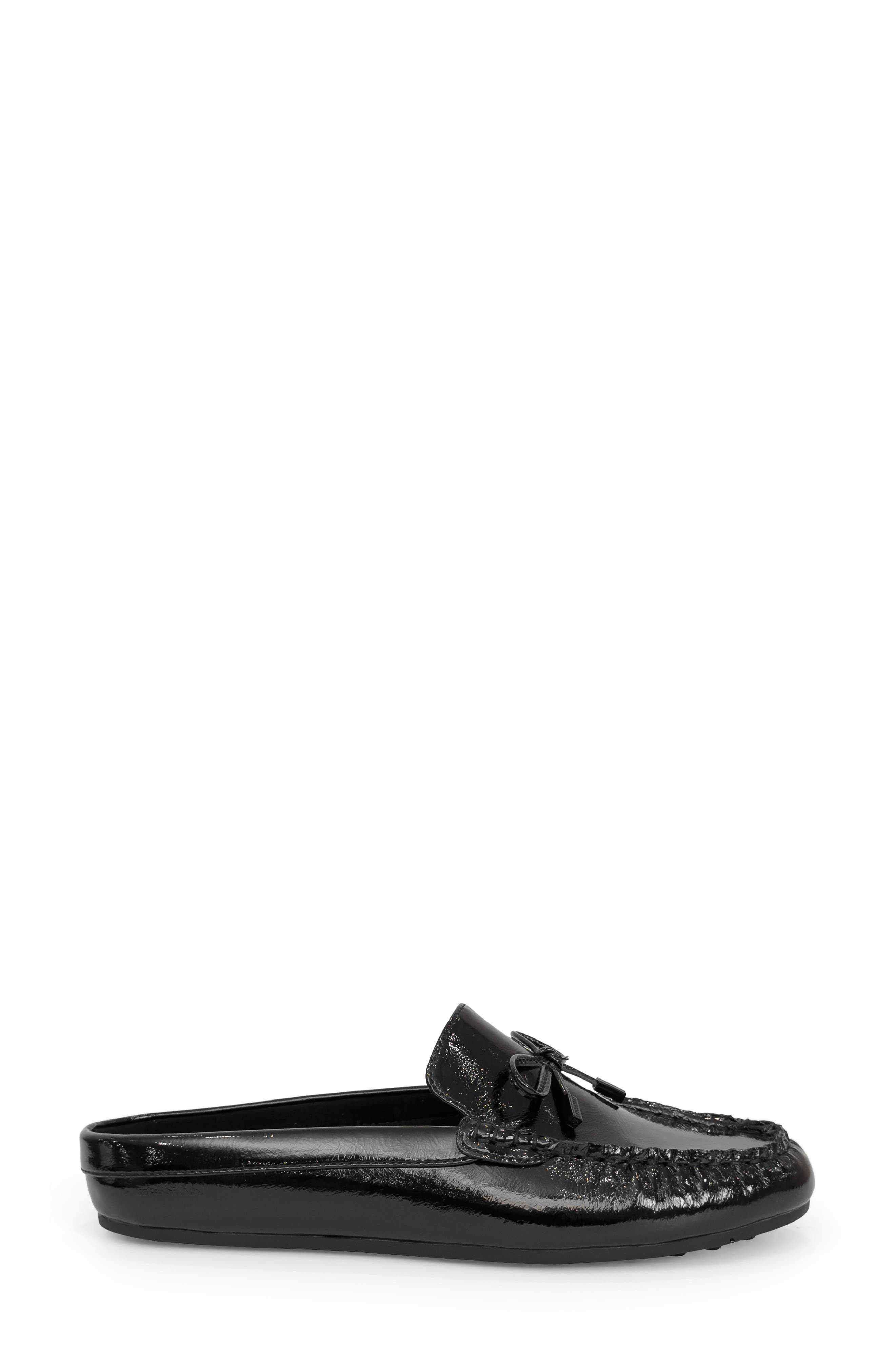 Aerosoles Daffodil Mule, Alternate, color, Black Crinkle Faux Leather