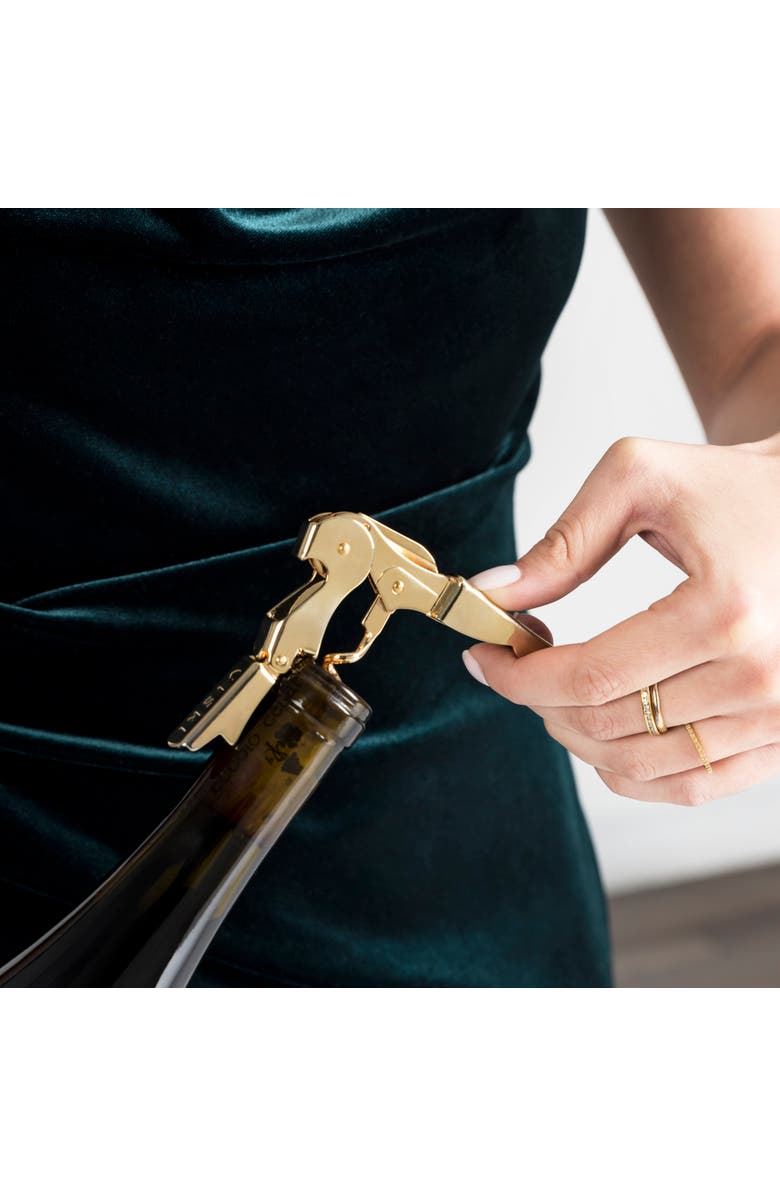 Viski Signature Double Hinged Corkscrew, Alternate, color, Belmont