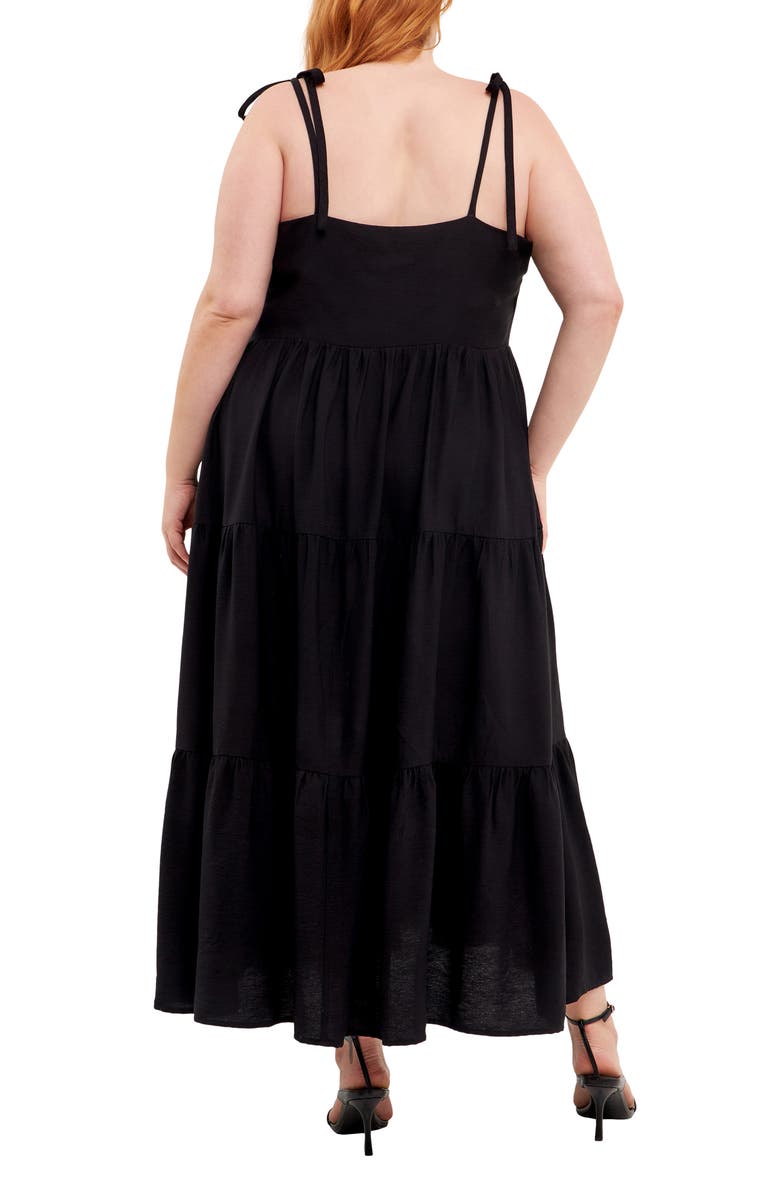 English Factory Tiered Maxi Dress, Alternate, color,