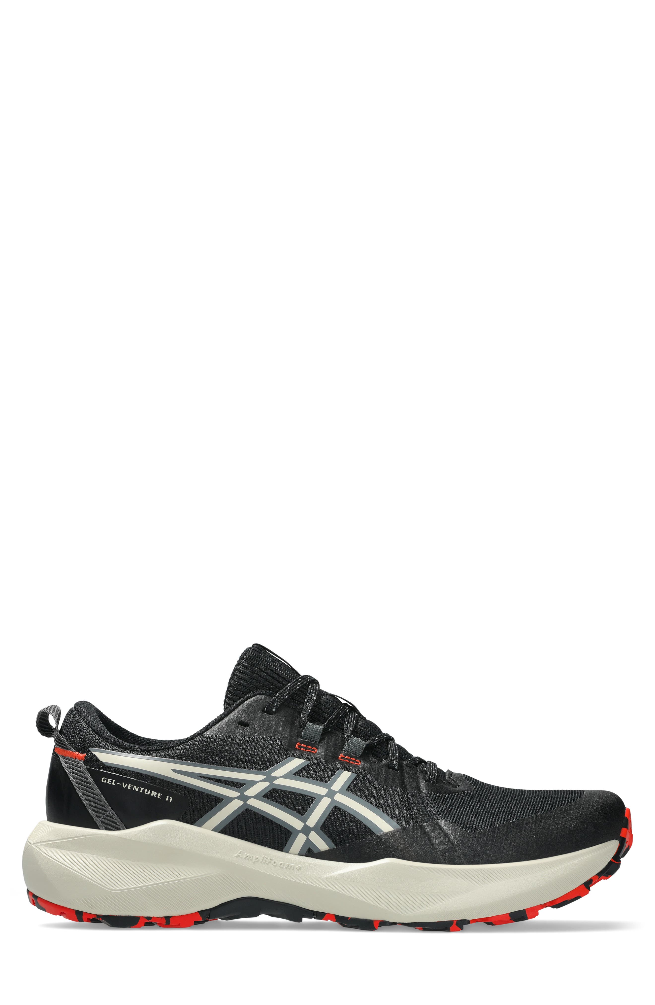 ASICS<sup>®</sup> GEL-VENTURE 11 Trail Running Shoe, Alternate, color, Black/ Light Dust