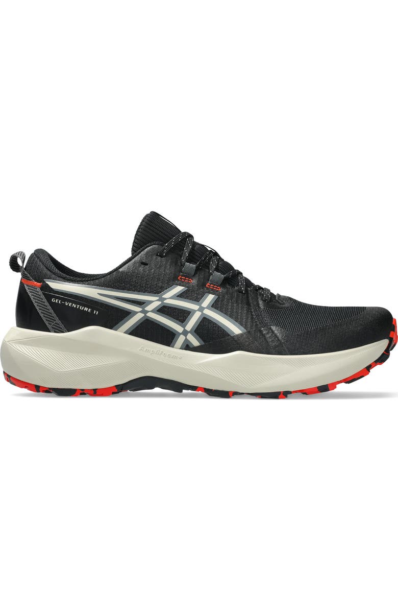 ASICS<sup>®</sup> GEL-VENTURE 11 Trail Running Shoe, Alternate, color, Black/ Light Dust
