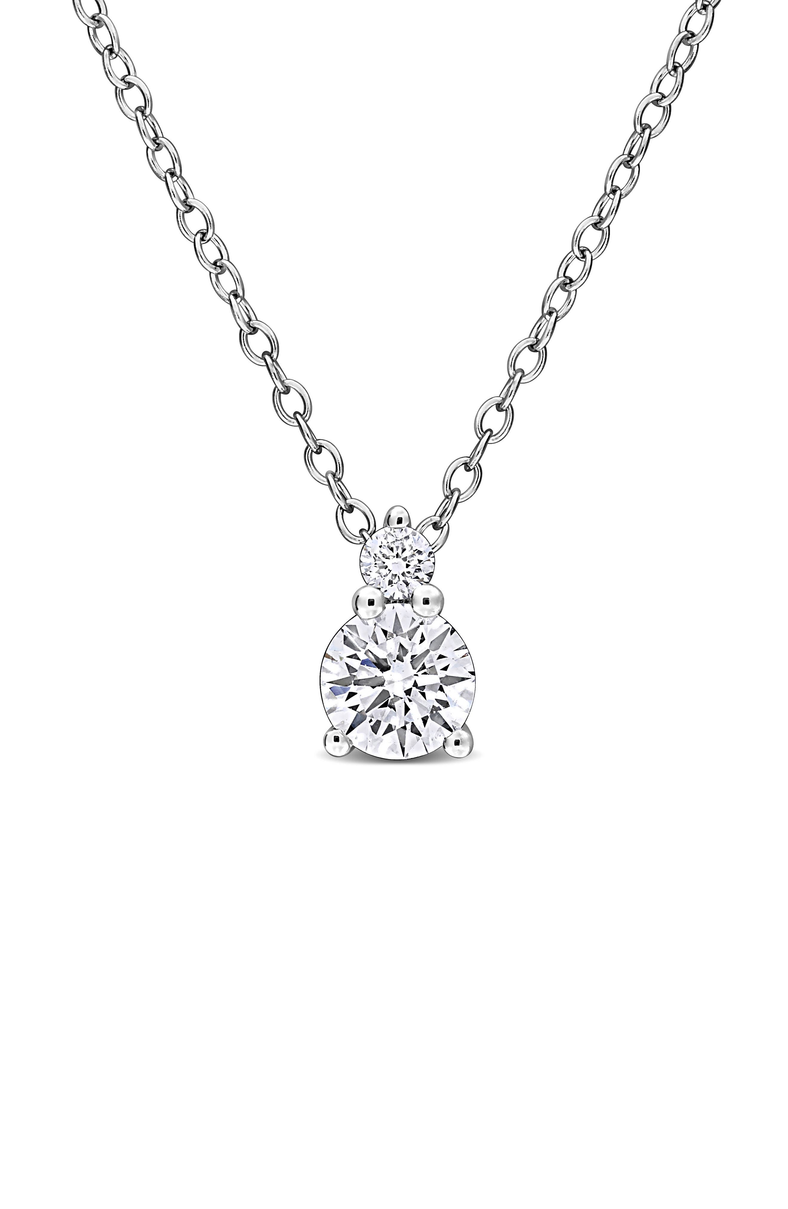 Created Forever Lab-Grown Diamond Pendant Necklace