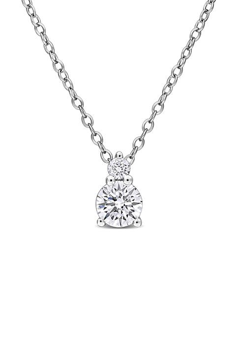 Lab-Grown Diamond Pendant Necklace