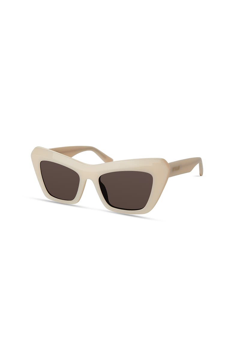 Derek Lam 10 Crosby Prisha Sunglasses, Alternate, color, Bone