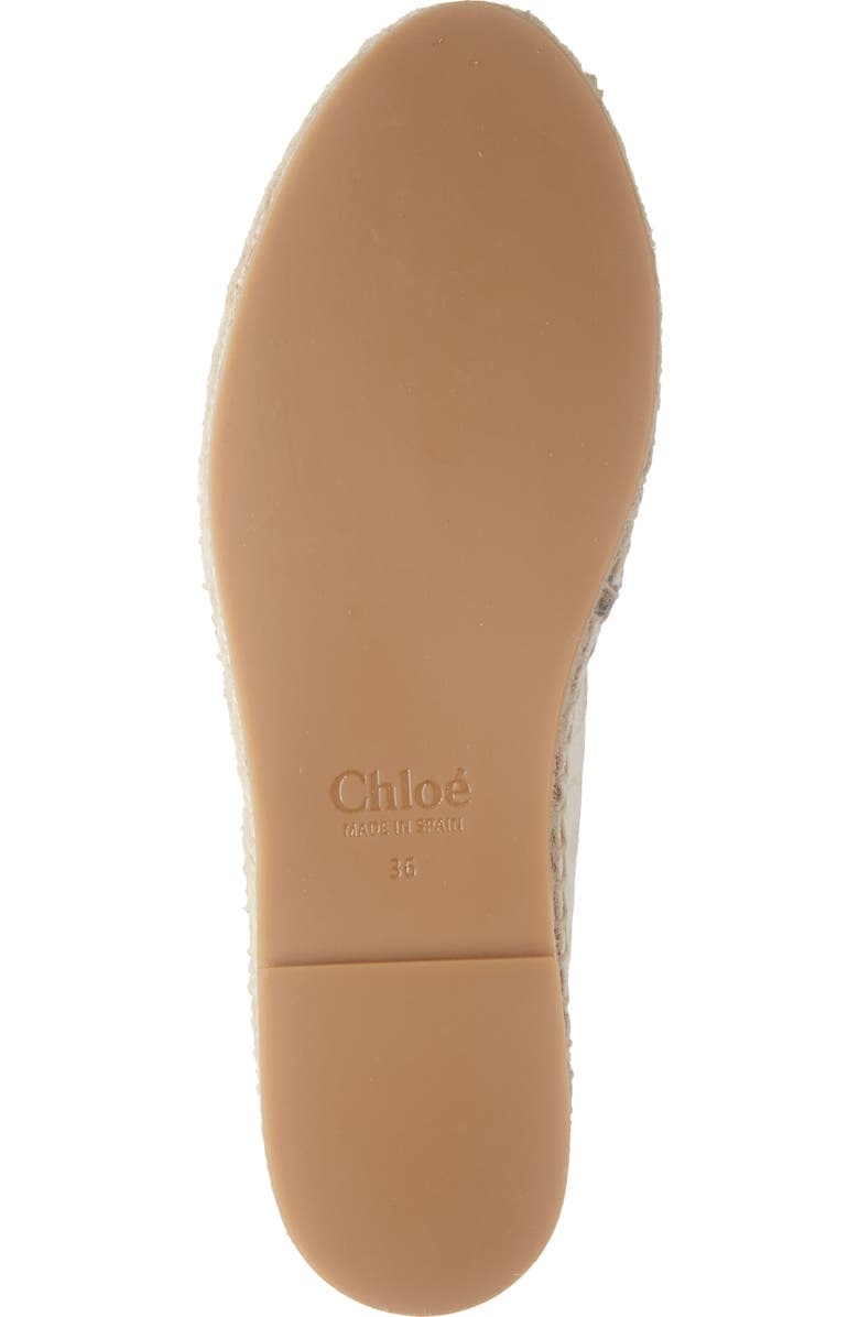 Chloé Woody Espadrille Flat, Alternate, color,