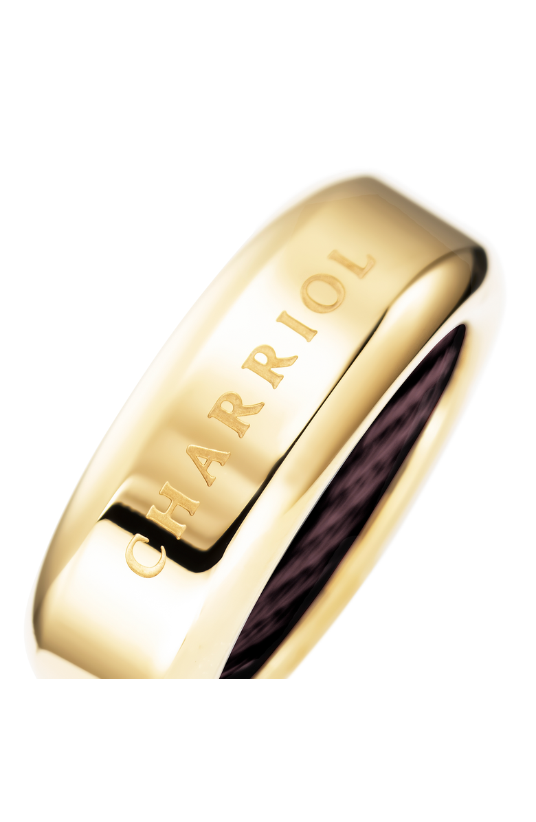 CHARRIOL Celtic Dream Ring, Alternate, color, Yellow Gold Pvd With Purple