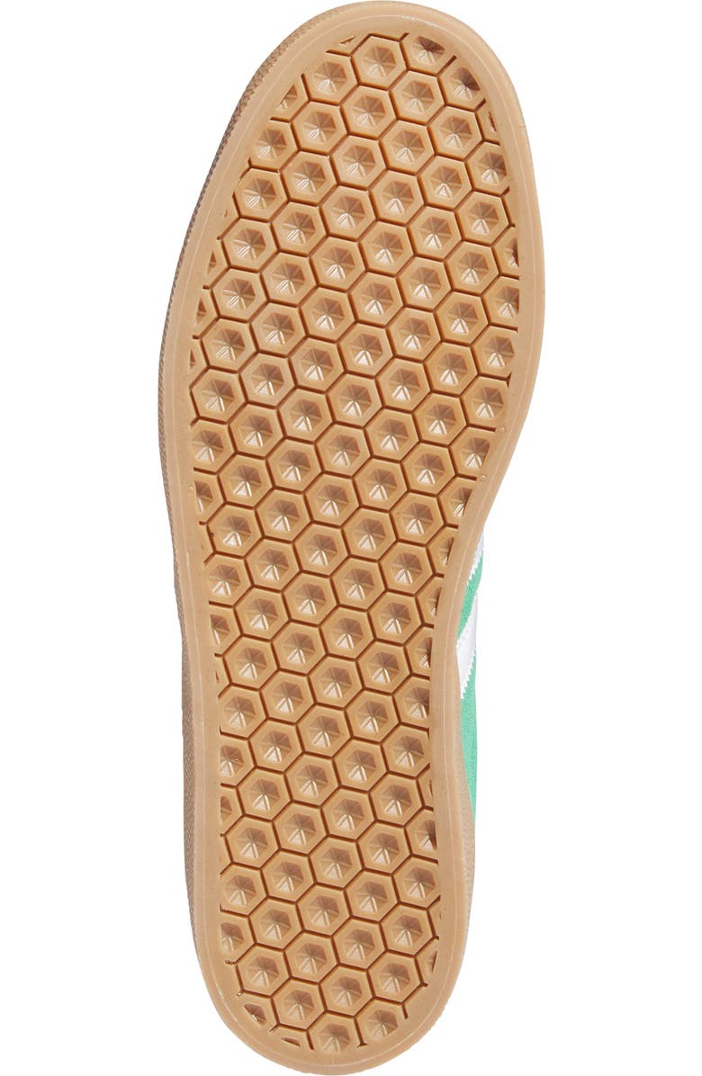 adidas Gender Inclusive Gazelle ADV Skate Shoe, Alternate, color, Green