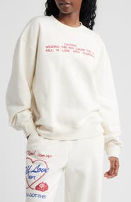 THE MAYFAIR GROUP Self Love Club Fleece Graphic Sweatshirt