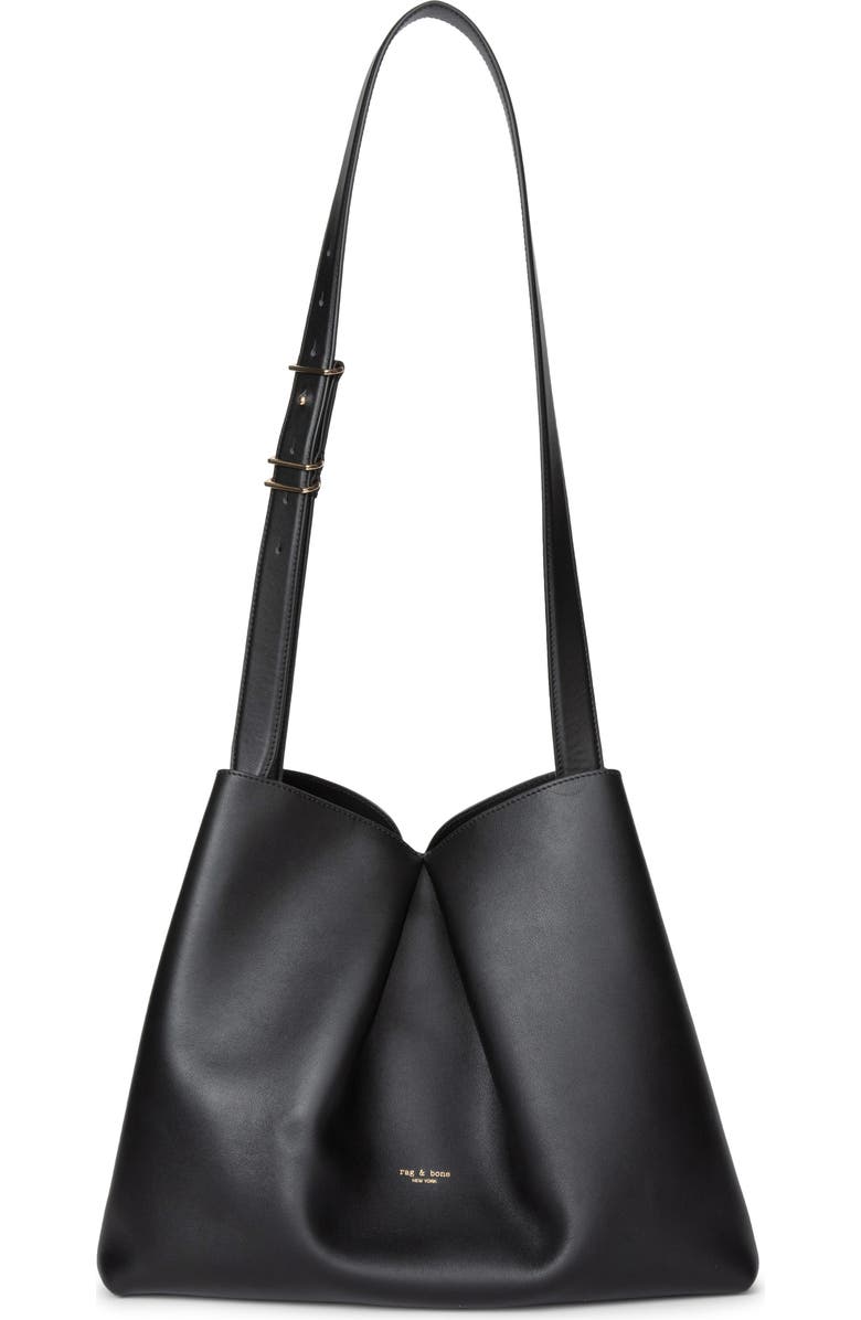 rag
bone Large Bloom Leather Crossbody Bag, Main, color,