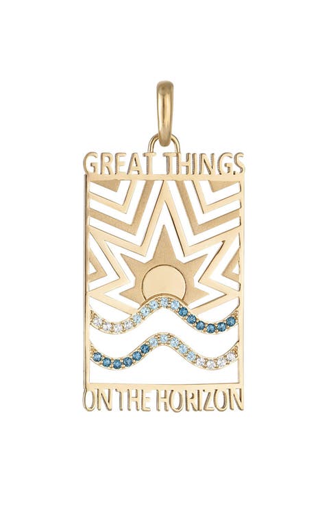 Great Things on the Horizon Pendant
